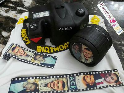 Camera cake - Cake by Rainbowcake