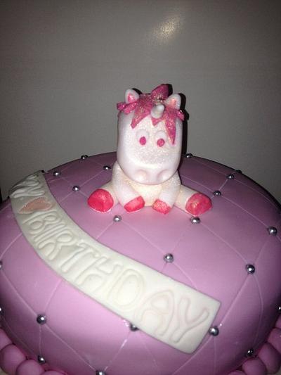 unicorn birthday cake - Cake by Shelly