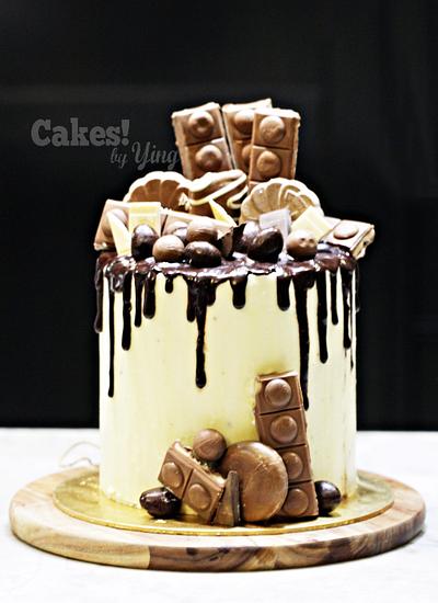 Chocolate Drip Cake - Cake by Cakes! by Ying
