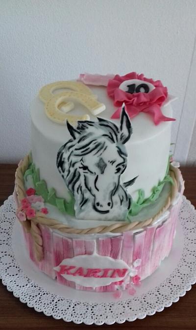 Horse for little lady - Cake by Ellyys