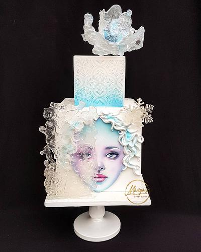 Winter Tale - Cake by Mariya's Cakes & Art - Chef Mariya Ozturk