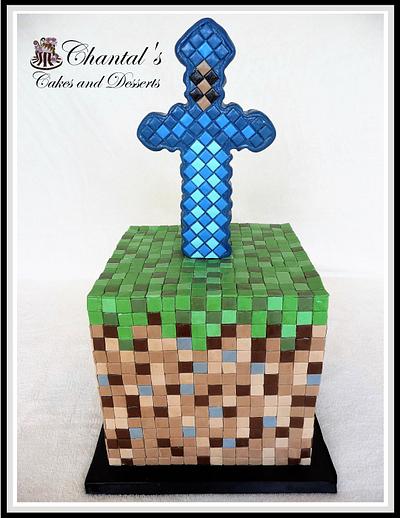 Minecraft Cake - Cake by Chantal Fairbourn