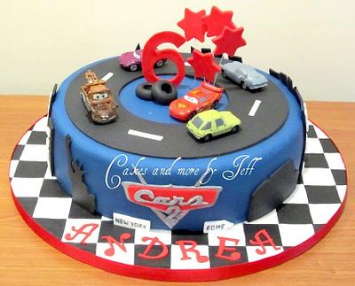 Cars 2 Cake - Cake by Jeffreys Cakes and Bakes