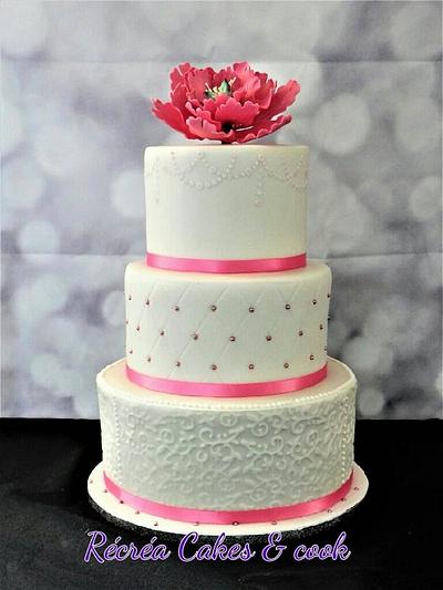 birthday wedding cake  - Cake by recreacakes