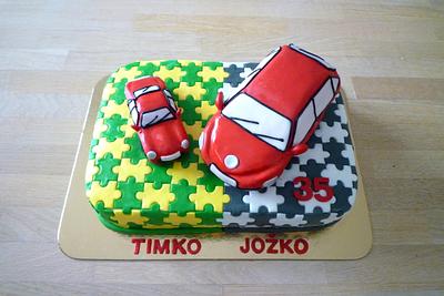 For dad and son  - Cake by Janka