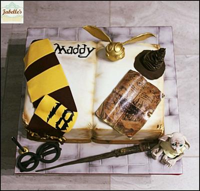 Harry Potter spell book - Cake by Tracy Jabelles Cakes