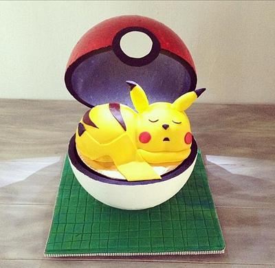 Pokemon  - Cake by Garzhop