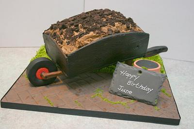 Wheelbarrow Cake - Cake by Sweet_Tooth