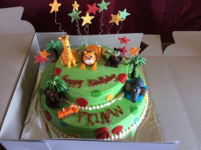 Jungle theme cake - Cake by Manu1012