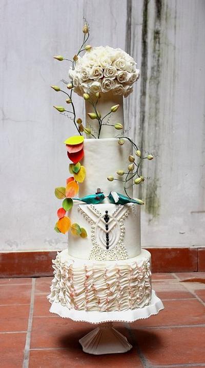 HOLIDAY WEDDING CAKE - Cake by Jessica MV