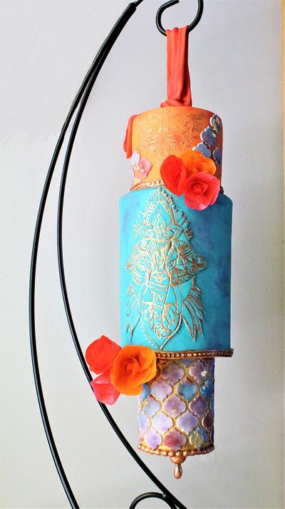 Hanging Moroccan Cake - Cake by The Little Caker