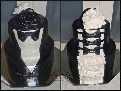 HIS CAKE, HER CAKE - Cake by Lady D