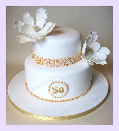 50th Anniversary Cake - Cake by Carolina Cardoso