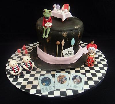 Mad Hatters Hat - Cake by Ceri Badham