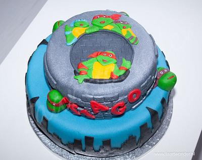 Ninja Turtles cake - Cake by Bianca