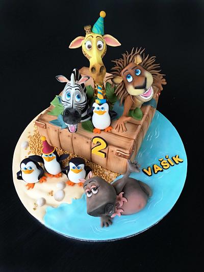 Madagascar II - Cake by Romana Bajerová