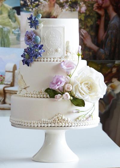 Wedding cake - Cake by milaiquisesugart