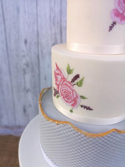 T xtured close up - Cake by Nerea's dreamy Cakes