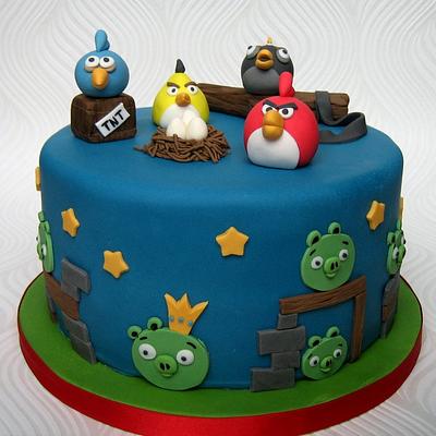Angry Birds - Cake by Pam 