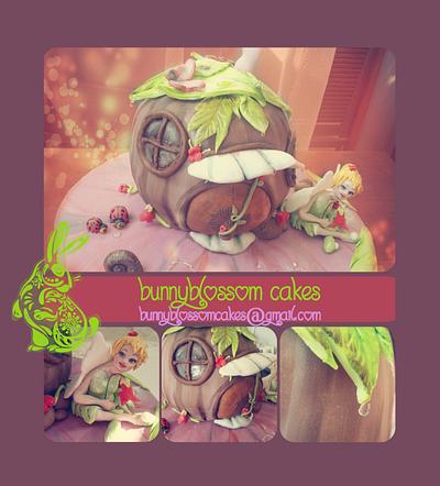 Fairy house cake - Cake by BunnyBlossom