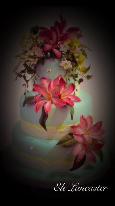 Spring Flowers cakes - Cake by Ele Lancaster