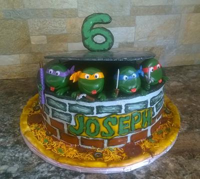 Ninja turtle cake - Cake by Tareli
