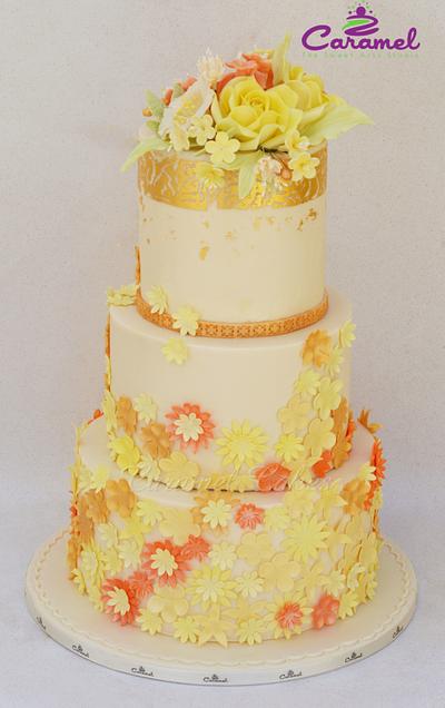 Wedding Cake - Cake by Caramel Doha