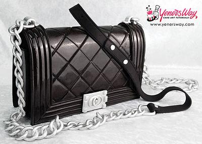 3D Designer Handbag Cake - Cake by Serdar Yener | Yeners Way - Cake Art Tutorials