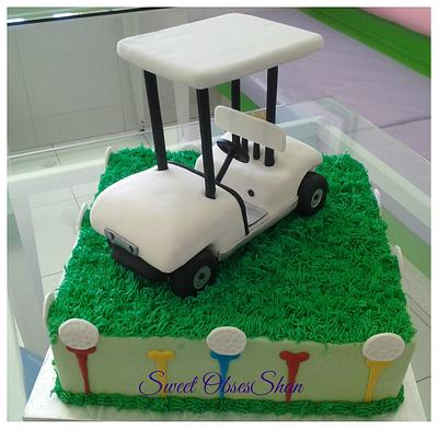 Golf cart - Cake by Sweet ObsesShan