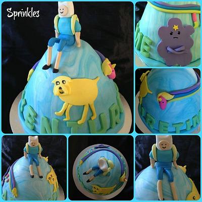 Adventuretime Cake - Cake by Tennille Lulham