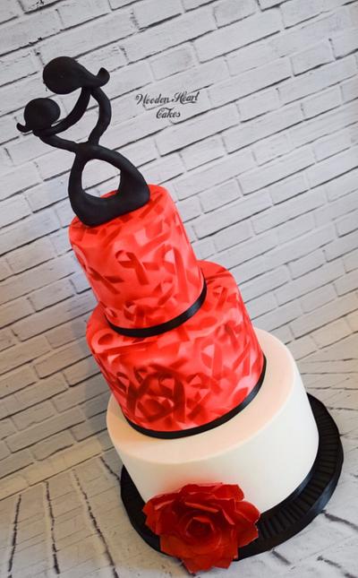 UNSA BeRed Collaboration Piece - Mother & Child - Cake by Wooden Heart Cakes