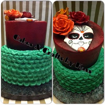 Dia De Los Muertos - Cake by Cakes & Crafts by Kass 