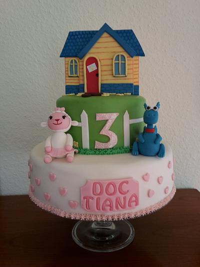 Doc mcstuffins cake  - Cake by Ira84