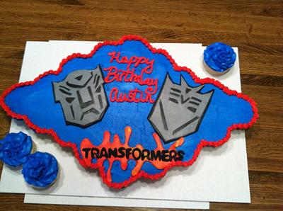 Transformers - Cake by kimma
