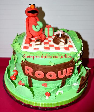 Elmo Cake - Cake by Siempre dulce cocinillas
