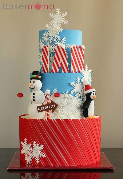 Winter Wonderland - Cake by Bakermama