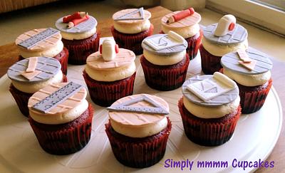 Cupcakes for an architect - Cake by Suman