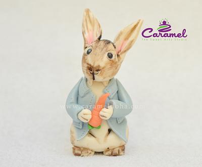 Simon The Rabbit - Cake by Caramel Doha