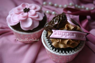 Tupperware Cupcakes - Cake by Priscilla's Cakes