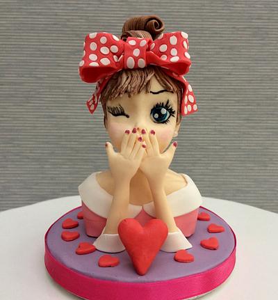 My surprise valentine  - Cake by lorraine mcgarry