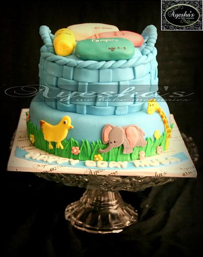 1st birthday cake - Cake by Ayesha 