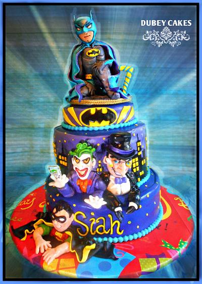 I Am Batman  - Cake by Bethann Dubey