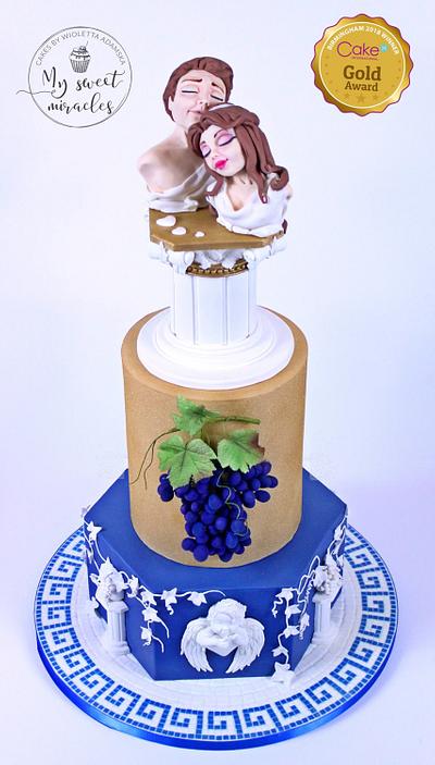 Greek wedding cake - Cake by My sweet miracles
