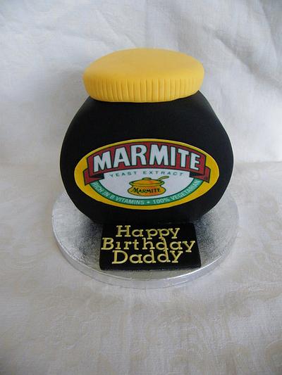 Marmite cake  - Cake by berrynicecakes
