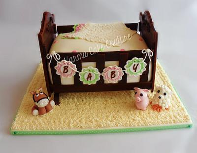 My version of Shawna McGreevy's Cradle Cake.... - Cake by Terri