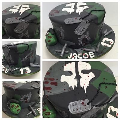 Call of duty - Cake by The White house cakes 