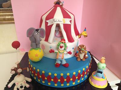 Circus cake - Cake by Nennescake