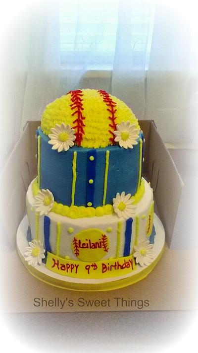 Softball - Cake by Shelly's Sweet Things