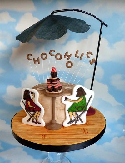 Chocoholics - Ladies that Lunch - Cake by Deeliciousanddivine