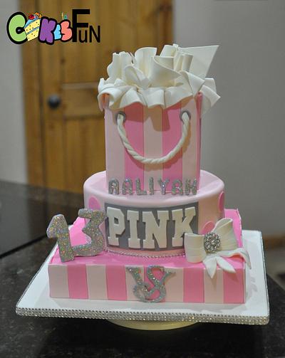 Victoria's Secret Pink Cake - Cake by Cakes For Fun